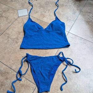 Samiol / NWT / Large / Blue Tankini set